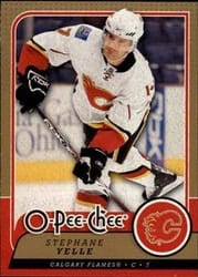 2008-09 O-Pee-Chee Base Set Stephane Yelle #314 card