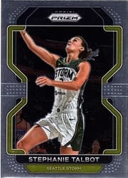 2022 Panini Prizm WNBA Base Set Stephanie Talbot #144 card