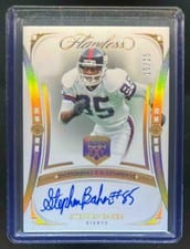 2024 Panini Flawless Champions Signatures Stephen Baker #8 card