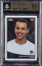 Stephen Curry 2009 Topps Chrome #101 card