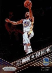 2018-19 Panini Prizm Go Hard or Go Home Stephen Curry #3 card