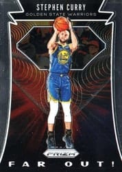 2019-20 Panini Prizm Far Out! Stephen Curry #1 card