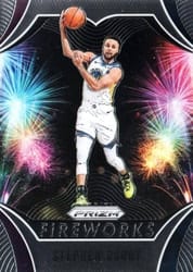 2019-20 Panini Prizm Fireworks Stephen Curry #3 card