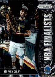 2019-20 Panini Prizm NBA Finalists Stephen Curry #6 card