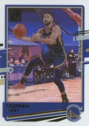 2020-21 Clearly Donruss Base Set Stephen Curry #19 card