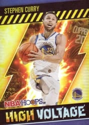 2020-21 Hoops High Voltage Stephen Curry #2 card
