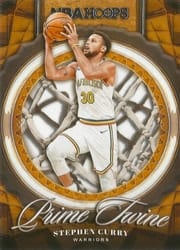 2020-21 Hoops Prime Twine Stephen Curry #3 card