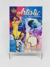 2020-21 Panini Court Kings Artistic Endeavors Stephen Curry #AE-CUR card