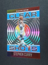 2020-21 Panini Illusions Clear Shots Stephen Curry #1 card