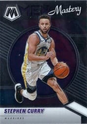 2020-21 Panini Mosaic Men of Mastery Stephen Curry #16 card