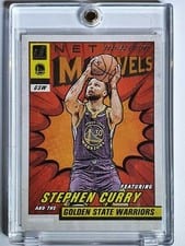 2021-22 Donruss Net Marvels Stephen Curry #7 card