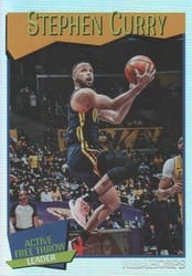 2021-22 Hoops Base Set Stephen Curry #269 card