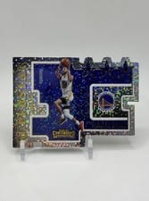 2021-22 Panini Contenders Superstar Die Cuts Stephen Curry #5 card