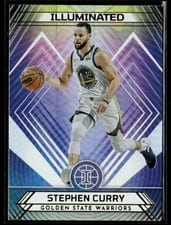 2021-22 Panini Illusions Illuminated Stephen Curry #22 card
