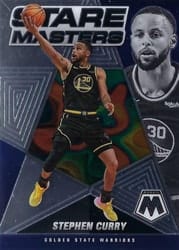 2021-22 Panini Mosaic Stare Masters Stephen Curry #18 card