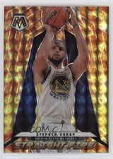 2021-22 Panini Mosaic Straight Fire Stephen Curry #2 card