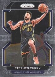 2021-22 Panini Prizm Base Set Stephen Curry #154 card