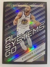 2021-22 Panini Recon All Systems Go Stephen Curry #19 card
