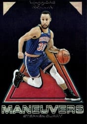 2021-22 Panini Recon Maneuvers Stephen Curry #9 card