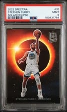 2021 Panini Spectra Solar Eclipse Stephen Curry #9 card