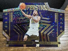 2022-23 Panini Contenders Superstar Die Cuts Stephen Curry #4 card