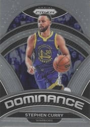 2022-23 Panini Prizm Dominance Stephen Curry #23 card