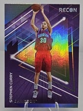 2022 Panini Chronicles Draft Picks Recon Stephen Curry #21 card
