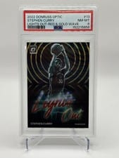 2022 Panini Donruss Optic Lights Out Stephen Curry #13 card