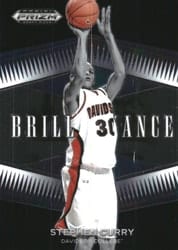 2022 Panini Prizm Draft Picks Brilliance Stephen Curry #BR-SC card