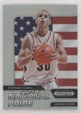 2022 Panini Prizm Draft Picks National Pride Stephen Curry #NP-SC card
