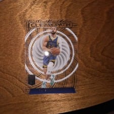 2023-24 Donruss Elite Clear Path Stephen Curry #14 card