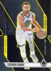 2023-24 Panini Phoenix Fade To Black Stephen Curry #22 card