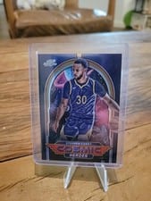 2023-24 Topps Chrome Cosmic Cosmic Heroes Stephen Curry #CH-15 card