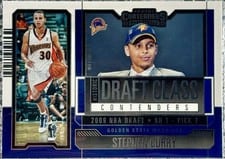 2023 Panini Contenders Historic Draft Class Stephen Curry #5 card