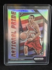 2023 Panini Prizm Draft Picks National Pride Stephen Curry #7 card