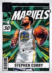 2024-25 Donruss Net Marvels Stephen Curry #9 card