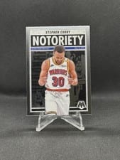 2024-25 Panini Mosaic Notoriety Stephen Curry #8 card