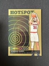 2024-25 Panini Obsidian Hotspot Stephen Curry #20 card