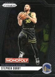 2024-25 Panini Prizm Monopoly Base Set Stephen Curry #83 card