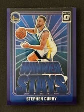 2024 Panini Donruss Optic Winner Stays Stephen Curry #3 card