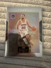 2024 Panini Select Score Select Throwback Stephen Curry #5 card