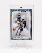 2025-26 Topps Chrome Glass Canvas Stephen Curry #GC-6 card