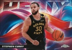 2025-26 Topps Chrome Helix Stephen Curry #H-3 card