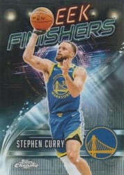 2025-26 Topps Chrome Sleek Finishers Stephen Curry #SF-1 card