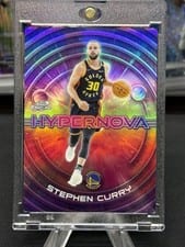 Stephen Curry 2025-26 Topps Cosmic Chrome Hypernova card