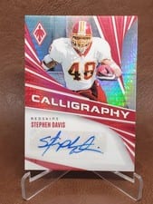 2024 Panini Phoenix Calligraphy Stephen Davis #C-SDS card