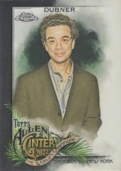 2022 Topps Allen & Ginter Chrome Base Set Stephen Dubner #284 card
