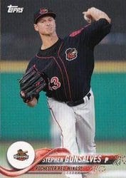 2018 Topps Pro Debut Base Set Stephen Gonsalves #161 card