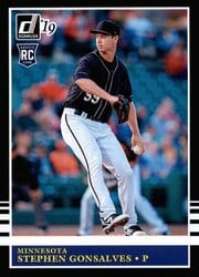 2019 Donruss Base Set Stephen Gonsalves #218 card