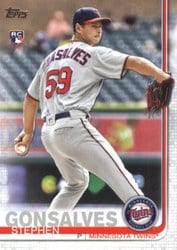 2019 Topps Base Set Stephen Gonsalves #355 card